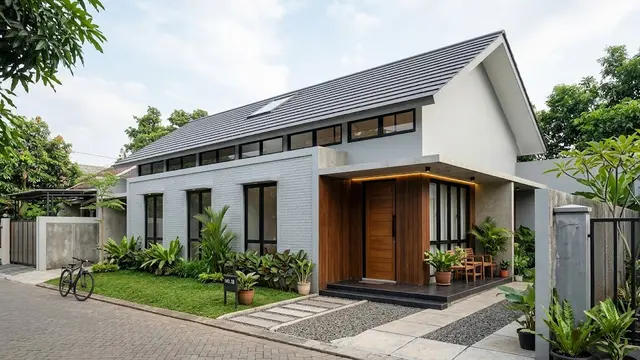 Rumah Minimalis 3 Kamar Memanjang