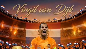 Ilustrasi Virgil van Dijk di Timnas Belanda. (Bola.com/AFP/Gemini)