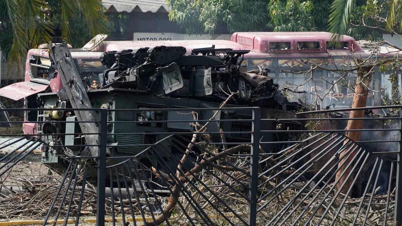 FOTO Jejak Kerusakan Serangan Amerika Serikat di Ibu Kota Venezuela