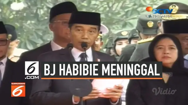 Presiden ke-3 RI Bacharuddin Jusuf Habibie atau BJ Habibie dimakamkan di Taman Pemakaman Pahlawan (TMP) Kalibata, Jakarta Selatan, Kamis (12/9/2019) pukul 13.30 WIB. Pemakaman secara militer ini dipimpin langsung oleh Presiden Joko Widodo atau Jokowi...