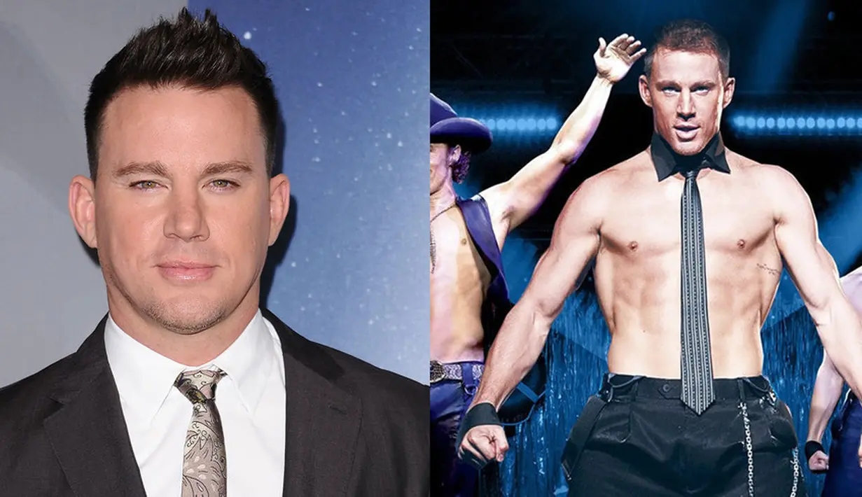 Sebelum terkenal sebagai stripper di Magic Mike, Channing Tatum sudah lebih dulu menjadi seorang penari striptis di kehidupan nyata. (Getty Images-WarnerBros/Cosmopolitan)