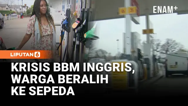 Harga BBM Mahal Akibat Perang Iran, Warga Inggris Beralih ke Sepeda