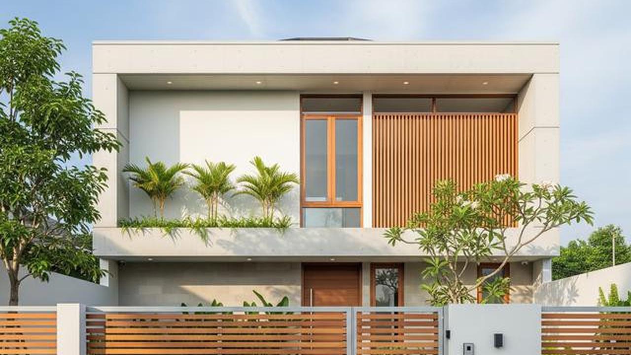 9 Model Pagar Minimalis dengan Pintu Tersembunyi, Aman dan Elegan