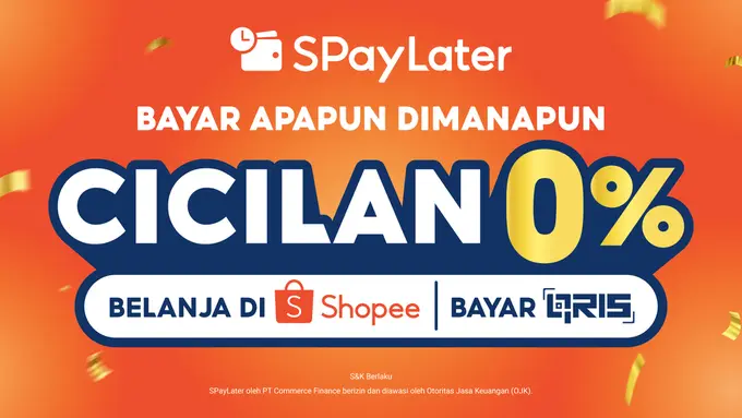 Beli Sekarang Bayar Bulan Depan, Nikmati Promo Hemat dari SpayLater dengan Cicilan 0% Lho!