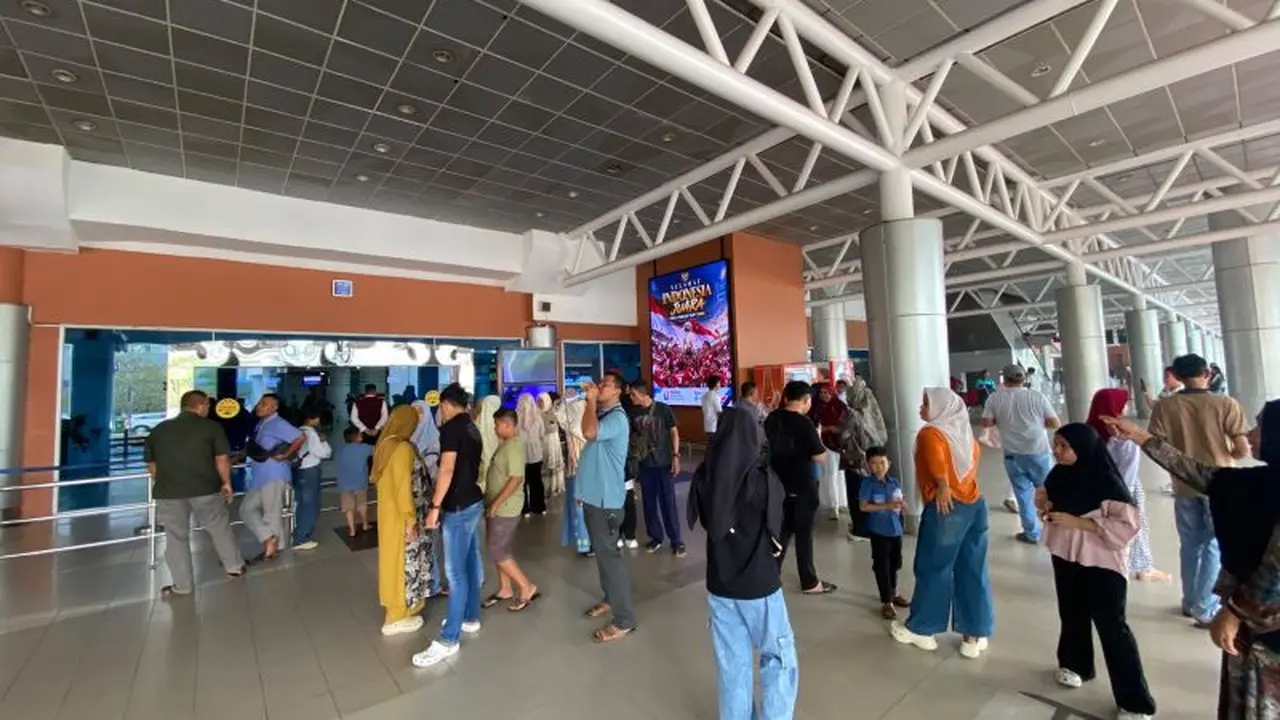 Kondisi bandara sultn mahmud badaruddin 2 palembang.