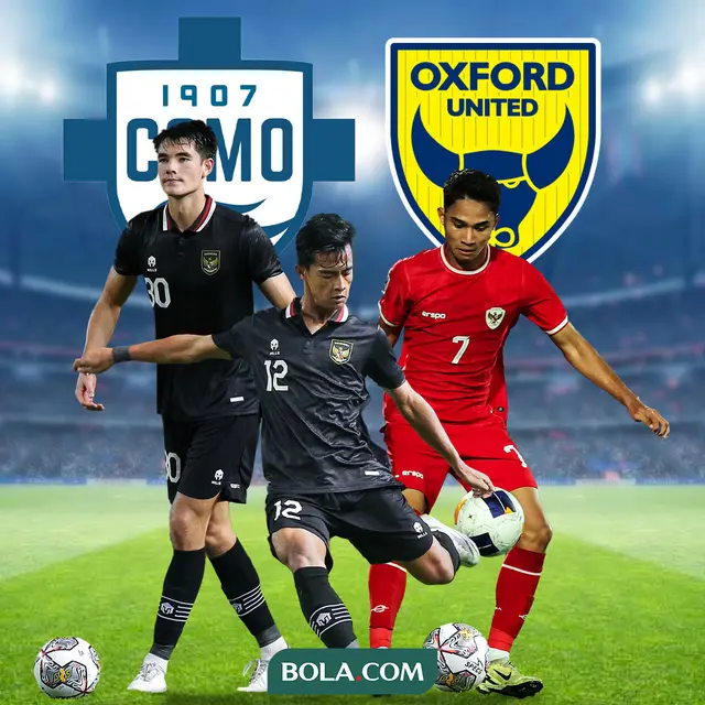 Ilustrasi - Pemain Timnas Indonesia yang layak main di Como dan Oxford United