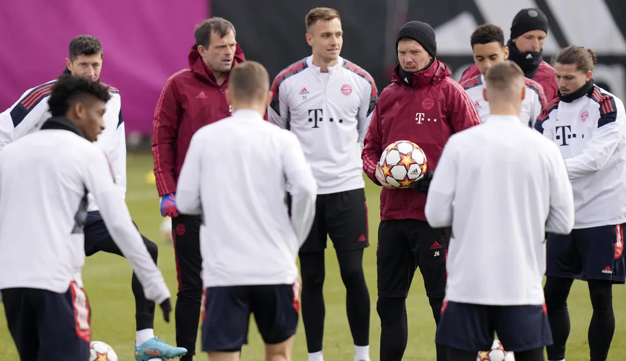 Ini akan menjadi ke-18 kalinya bagi jawara Bundesliga bermain di fase gugur. (AP/Matthias Schrader)