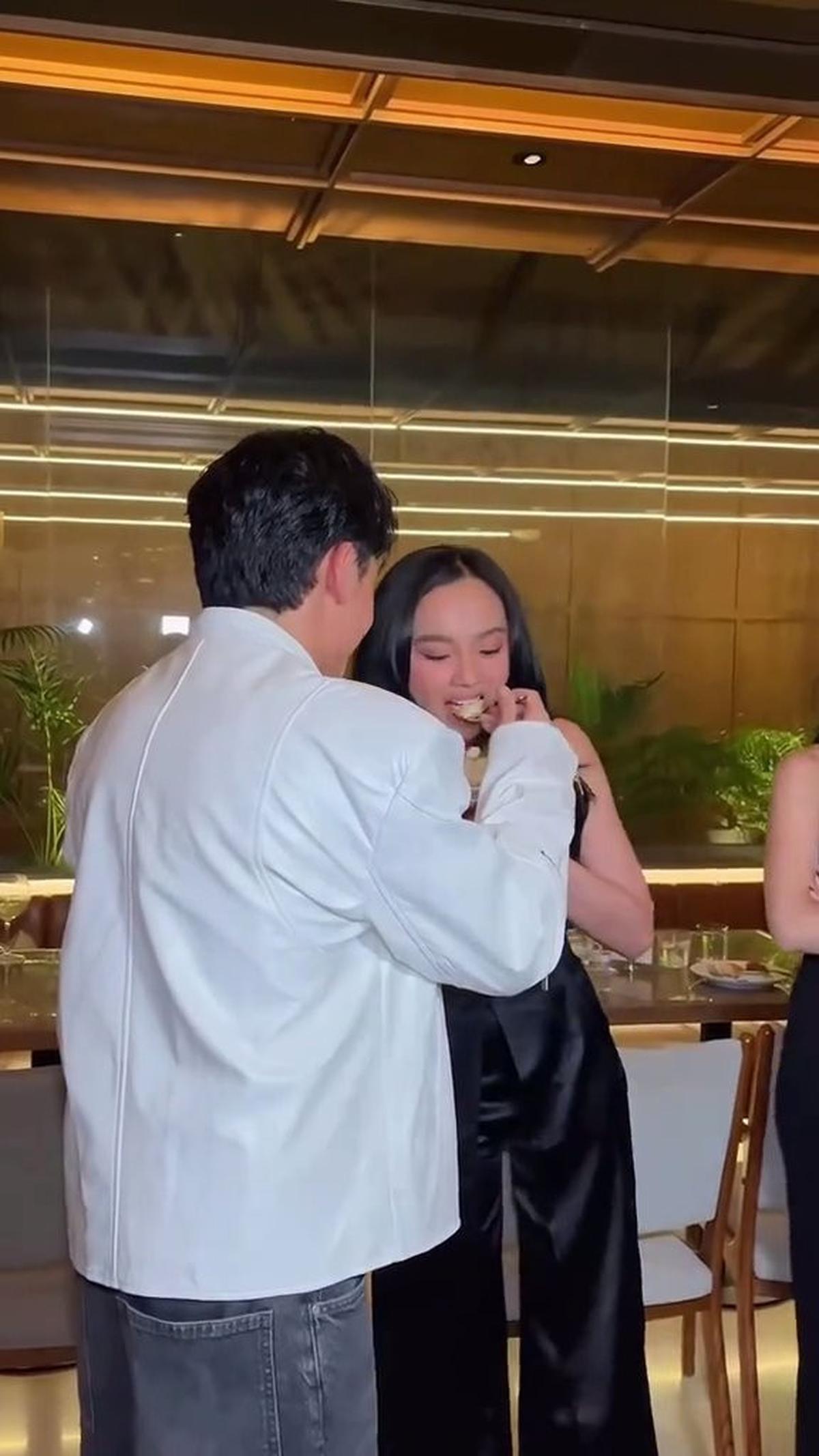 Randy Martin Suapi Kue Ultah ke Lyodra, Keduanya Ramai Diduga Pacaran