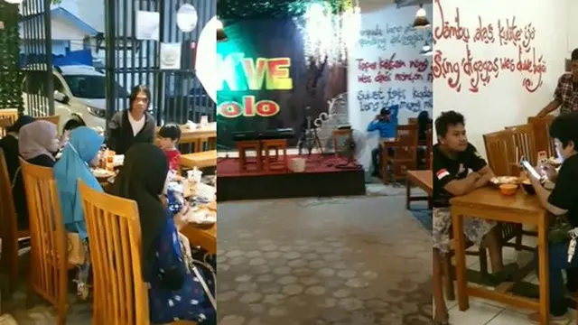 6 Potret Warung Nasi Goreng Istri Didi Kempot, Kini Makin Ramai Pengunjung