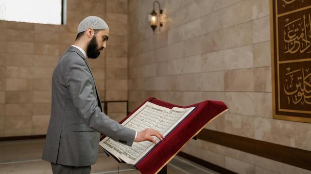 Ilustrasi Membaca Al-Quran