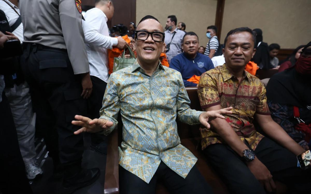 FOTO: Eks Wamenaker Noel Ebenezer Hadiri Sidang Perdana Kasus Pemerasan Sertifikat K3