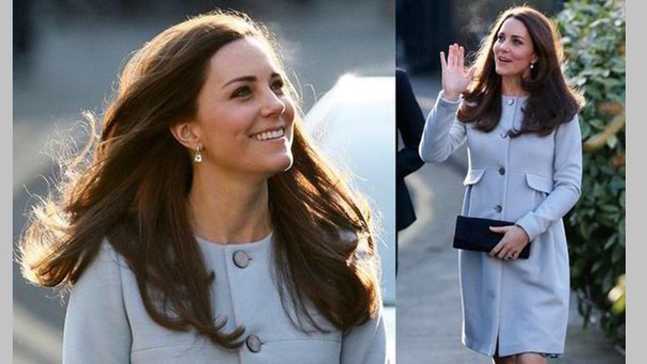 Kate Middle ton - Seraphine Coat 0115 1