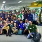 Suasana Let's Get Social #39, atas kerja sama antara lain TechSoup Asia, Kitabisa.com, PT Telkom, dan ID Cloud Host, di Bandung Digital Valley (BDV), Kamis (25/8/2016). Liputan6.com/Muhammad Sufyan Abdurrahman