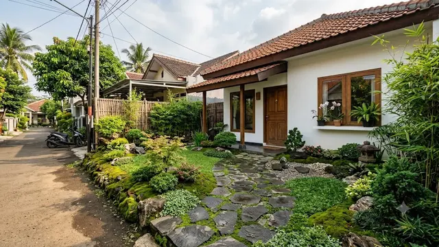Ide Halaman Rumah Bergaya Kebun Desa Jepang