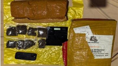 Kurir 6 Kg Ganja Jaringan Medan-Bali Diciduk di Bakauheni