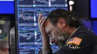 Wall Street Beragam Usai The Fed Tahan Suku Bunga