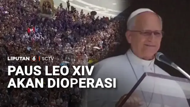 Paus Leo XIV Dijadwalkan Jalani Operasi