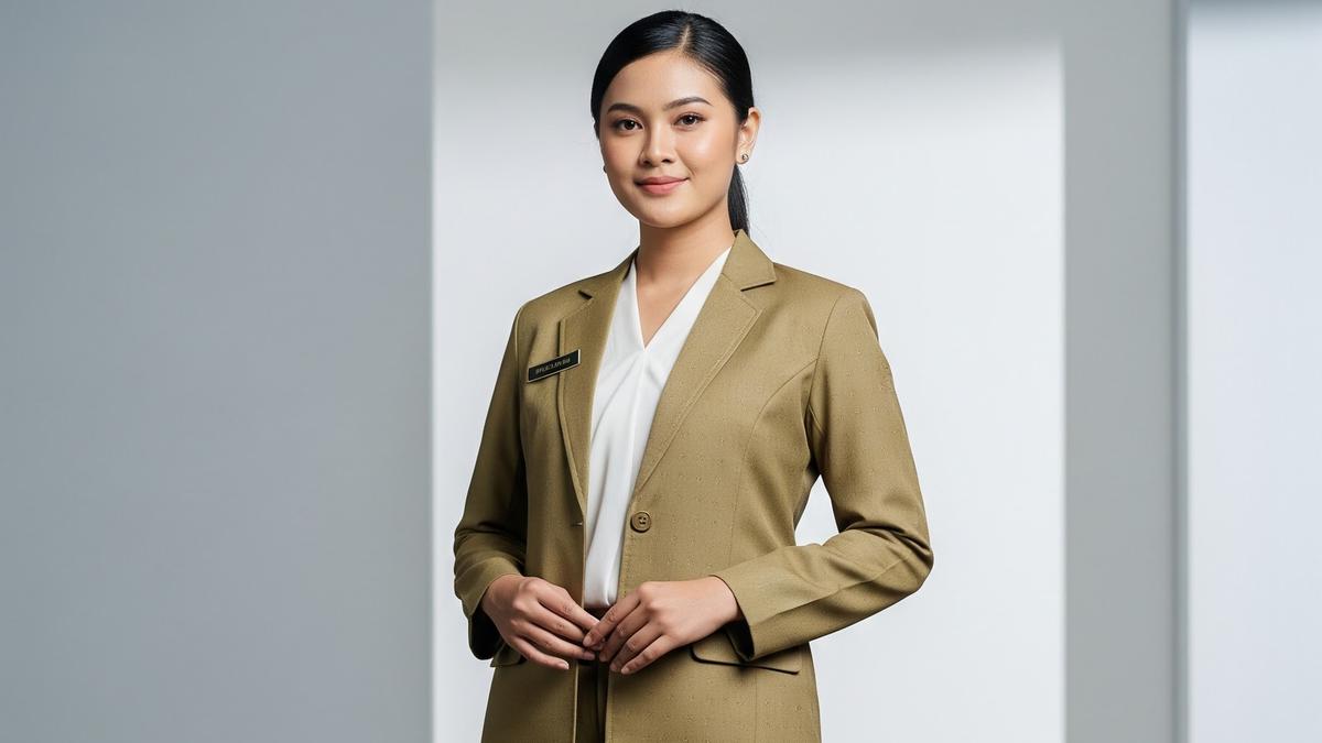 7 Model Baju Wanita Warna Keki, Cocok untuk Kerja atau Acara Formal