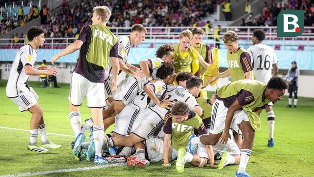 Foto: Dramatis, Jerman Juara Baru Piala Dunia U-17 setelah Talukkan Prancis Lewat Adu penalti pada Final Piala Dunia U-17 2023