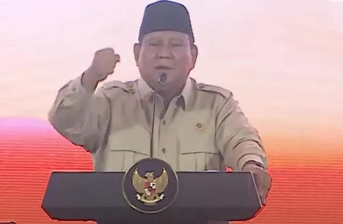 Deretan Momen Prabowo Sentil Pejabat Korup Bikin BUMN Tekor