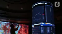 Kinerja saham emiten bank jumbo seperti PT Bank Rakyat Indonesia Tbk. (BBRI) dan PT Bank Central Asia Tbk (BBCA) kompak ambrol. (Liputan6.com/Angga Yuniar)