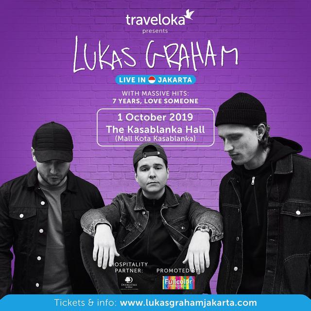 Konser Lukas Graham. (Instagram/ lukasgraham)