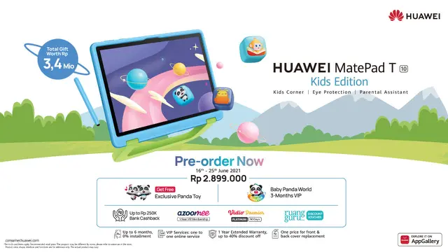 Hidupkan Keseruan Belajar dan Bermain di Era Digital Bersama Anak, Tablet Ini Jadi Andalannya