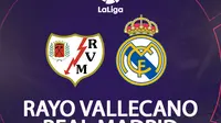 Liga Spanyol - Rayo Vallecano vs Real Madrid. (Bola.com/Lamya Safadinata)