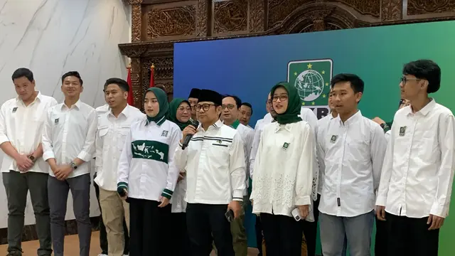 Ketua Umum PKB Muhaimin Iskandar alias Cak Imin mengumumkan susunan pengurus DPP PKB periode 2024-2029.