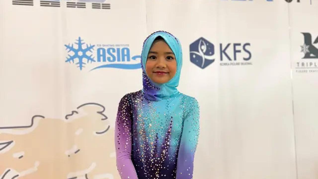 Medina Fastabiqa Anak Ippho Santosa Raih Medali Perak ISI Skate Korea 2025, Satu-Satunya Peserta Berhijab