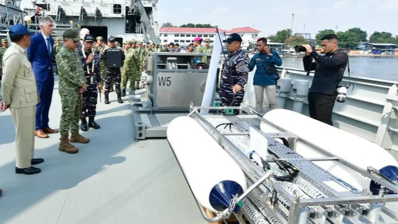 FOTO: KRI Canopus Resmi Perkuat Pemetaan Laut dan Pertahanan Maritim Indonesia