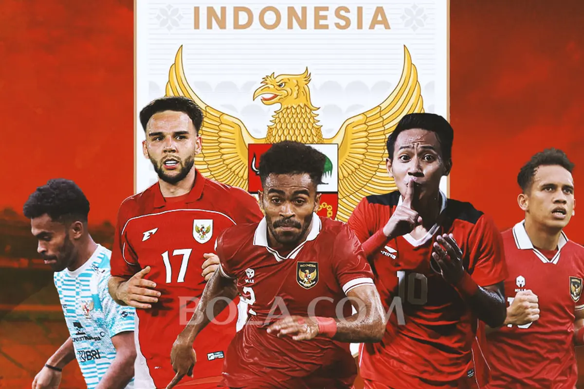 Timnas Indonesia - Yance Sayuri, Calvin Verdonk, Yakob Sayuri, Beckham Putra, Egy Maulana Vikri