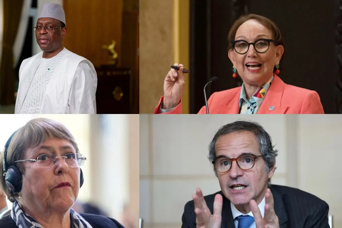 Empat kandidat sekretaris jenderal Perserikatan Bangsa-Bangsa (PBB) akan menjalani uji publik. Mereka adalah Michelle Bachelet (Chili), Rafael Grossi (Argentina), Rebeca Grynspan (Kosta Rika) dan Macky Sall (Senegal). (Dok. News.un.org)