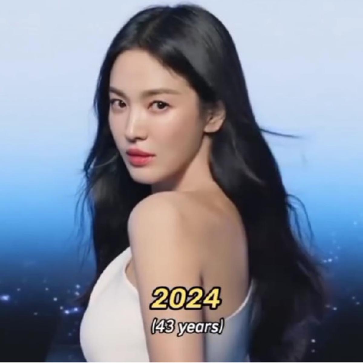 Potret Dulu dan Sekarang Song Hye Kyo