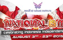 Mall @@@@ Alam Sutera selenggarakan rangkaian acara "National Is Me"