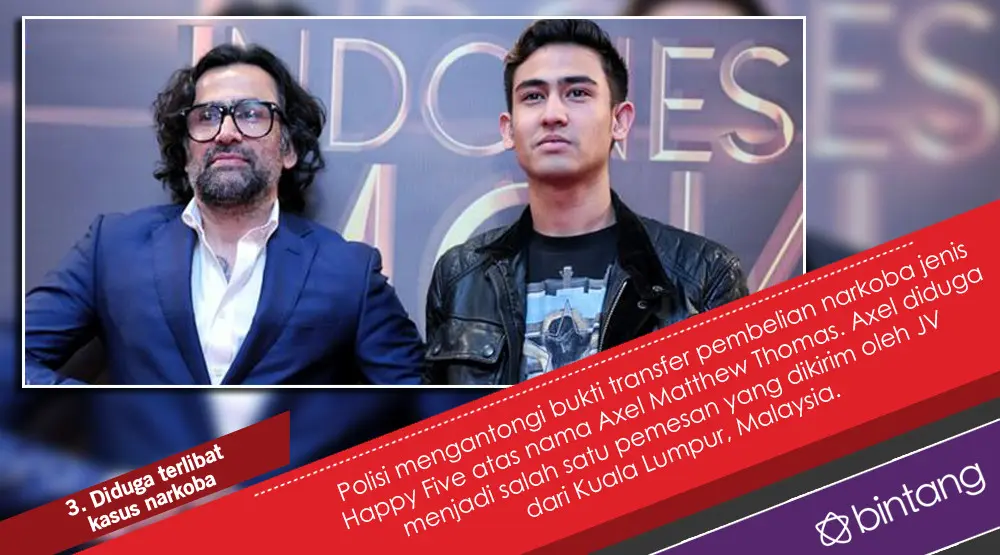 Akui Dianiaya, Anak Jeremy Thomas Kini Tersangka Kasus Narkoba. (Foto: Adrian Putra, Desain: Nurman Abdul Hakim/Bintang.com)