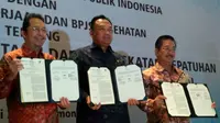 Dongkrak Jumlah Peserta BPJS Kesehatan dan TK, 3 Instansi Kerja Sama
