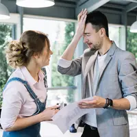 Ilustrasi karyawan dan bos (copyright Freepik)