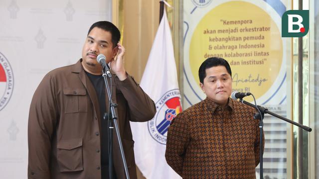 Dito Ariotedjo dan Erick Thohir