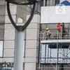 Aktivitas pekerja proyek di Indonesia Stock Exchange, Jakarta, Rabu (6/3/2024). (Liputan6.com/Angga Yuniar)