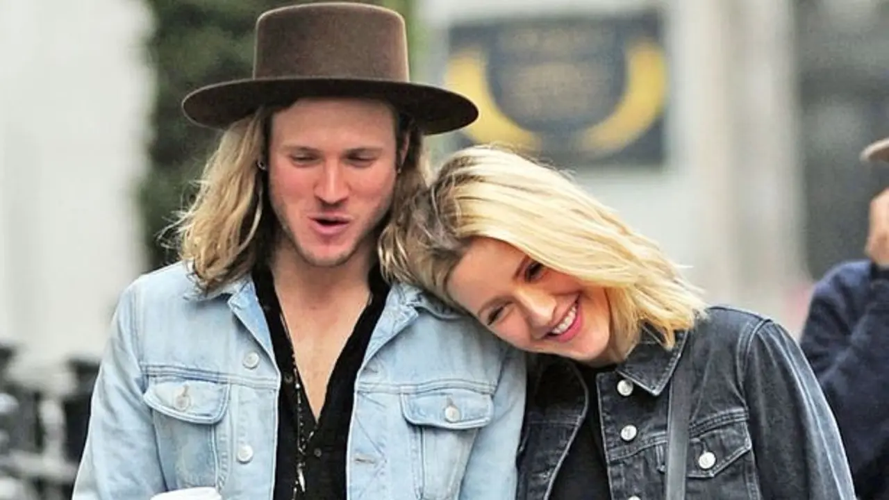 Ellie Goulding dan Dougie Poynter. (Mirror.co.uk)