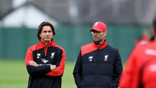 Jurgen Klopp dan Zeljko Buvac (liverpoolfc)