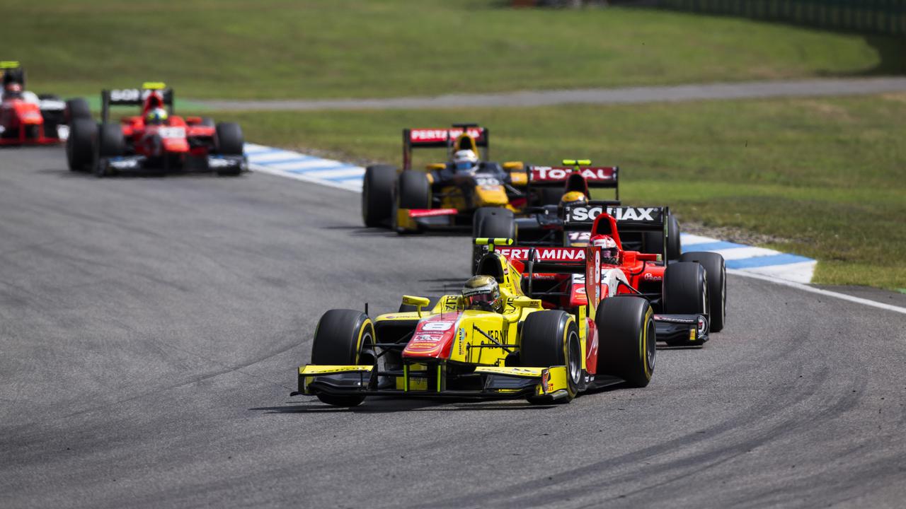 Pembalap Pertamina Campos Racing Sean Gelael (GP2 Media Service)