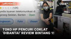 Curi Coklat Alfamart, Toko HP Pelaku Kena Amuk Netizen