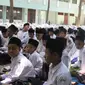 Peringatan Hari Santri Nasional di Blora. (Liputan6.com/Ahmad Adirin)