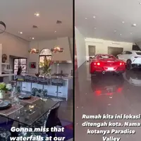 Farah Quinn bahagia bersama keluarganya di Amerika. Melalui akun instagramnya, pemilik nama Farah Farhanah itu home tour di tempat tinggalnya. Rumah mewah dengan pemandangan yang indah di perbukitan. Berikut beberapa potretnya. [Instagram/farahquinnofficial]