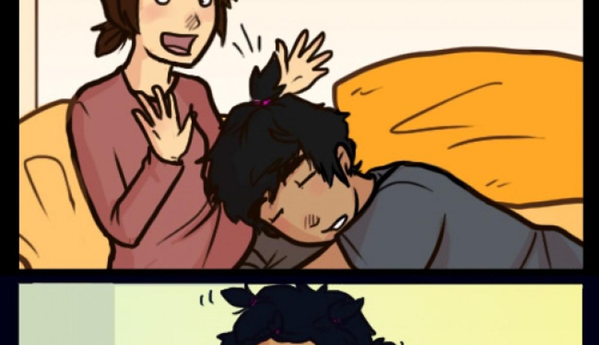  Komik  Romantis Cinta  Itu Sempurna Saat Kamu Selalu di 