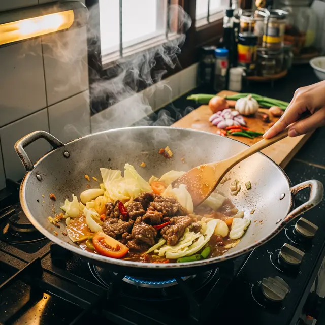 Resep Tongseng Daging Sapi Rumahan yang Praktis (AI)