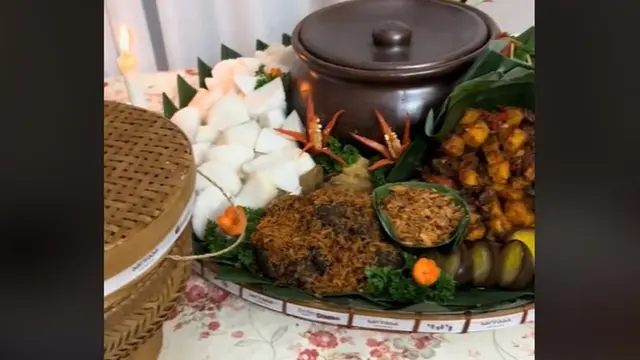 Mengintip Menu Buka Puasa di Rumah Krisdayanti, Disebut Seperti Gelar Acara Syukuran.  foto; TikTok @anggiiiiiiiii30
