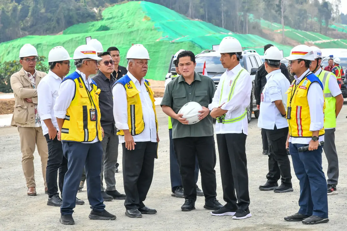Jokowi Groundbreaking Infrastruktur di IKN Nusantara
